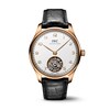 Thumbnail Image 0 of IWC Portugieser Men's 18ct Rose Gold & Black Leather Strap Watch
