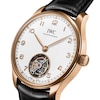 Thumbnail Image 2 of IWC Portugieser Men's 18ct Rose Gold & Black Leather Strap Watch