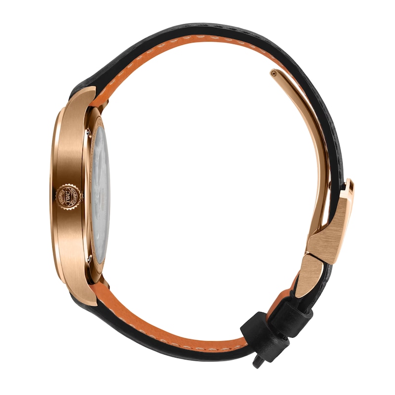 Main Image 5 of IWC Portugieser Men's 18ct Rose Gold & Black Leather Strap Watch