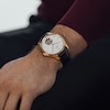 Thumbnail Image 7 of IWC Portugieser Men's 18ct Rose Gold & Black Leather Strap Watch
