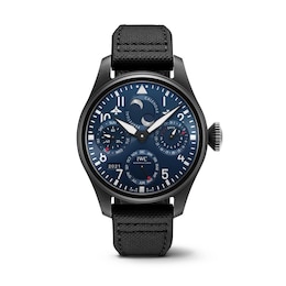 IWC Pilot’s Watches Men's Blue Dial & Fabric Strap Watch