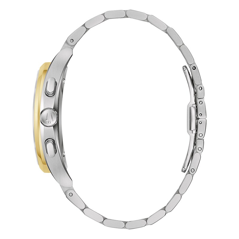 Main Image 2 of Bulova Proprietary Curv Men's Two Tone Bracelet Watch