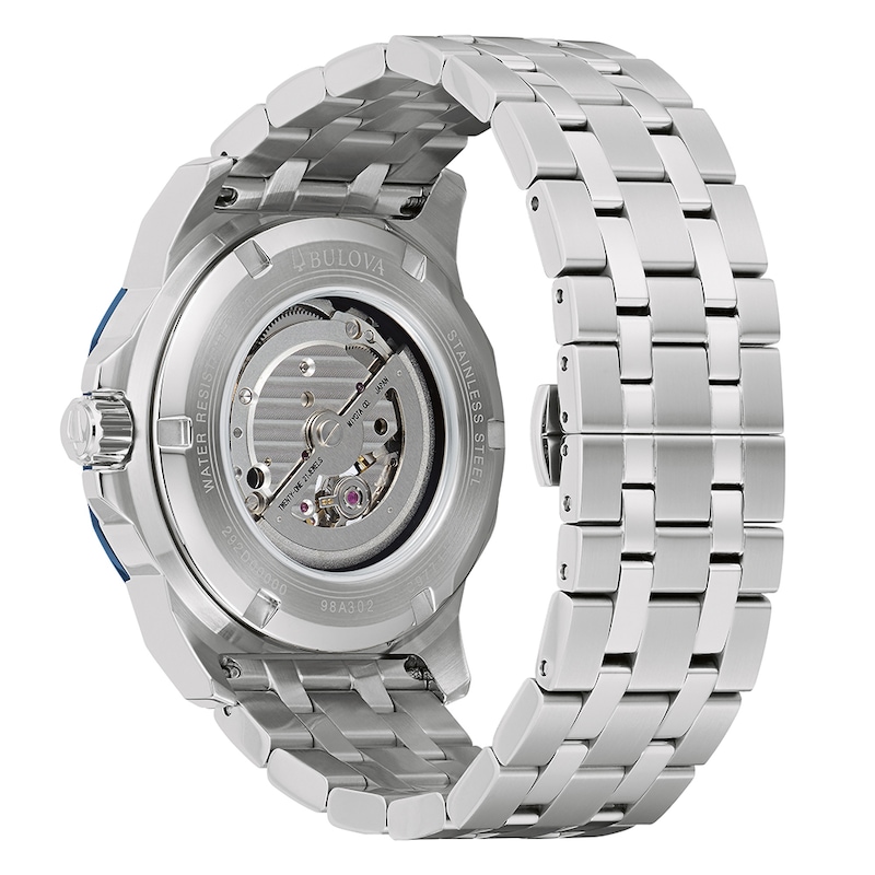 Bulova Marine Star Men's Stainless Steel Bracelet Watch