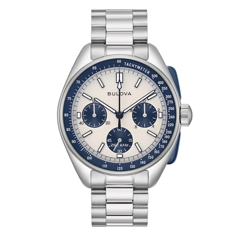 Bulova Heritage Archive Lunar Pilot Men's Bracelet Watch | Ernest Jones