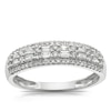 Thumbnail Image 1 of 9ct White Gold 0.33ct Diamond Double Row Eternity Ring