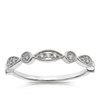 Thumbnail Image 0 of 9ct White Gold 0.10ct Diamond Baguette Cut Eternity Ring