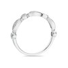 Thumbnail Image 2 of 9ct White Gold 0.10ct Diamond Baguette Cut Eternity Ring