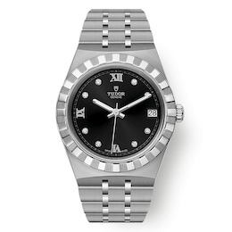 Tudor Royal 34mm Ladies' Diamond Stainless Steel Watch