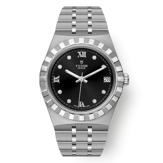 Tudor Royal Diamond 34mm Ladies’ Stainless Steel Watch