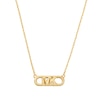 Thumbnail Image 1 of Michael Kors Statement Link Gold Plated MK Necklace