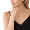 Thumbnail Image 2 of Michael Kors Love Sterling Silver 7 Inch Cubic Zirconia Heart Bracelet