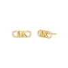 Thumbnail Image 0 of Michael Kors Statement Link Gold Plated MK Earrings