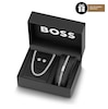 Thumbnail Image 1 of BOSS Men's Logo Chain Necklace, Bracelet & Stud Earring Set