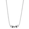 Thumbnail Image 0 of Emporio Armani Men's Stainless Steel Onyx Rondelle Necklace