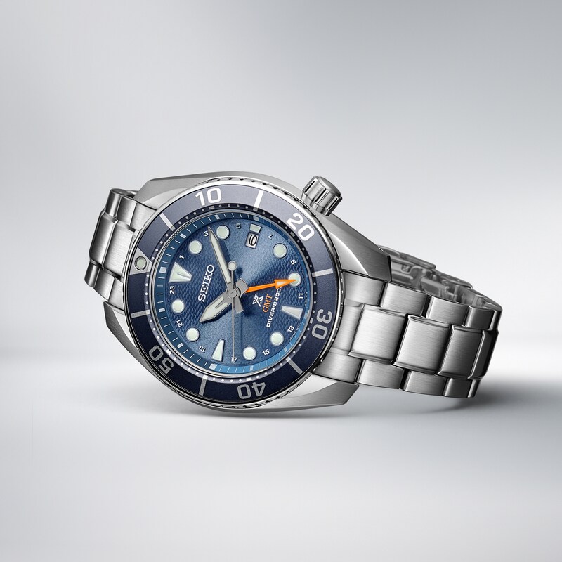 Seiko Prospex Aqua 'SUMO' Solar GMT Diver Bracelet Watch