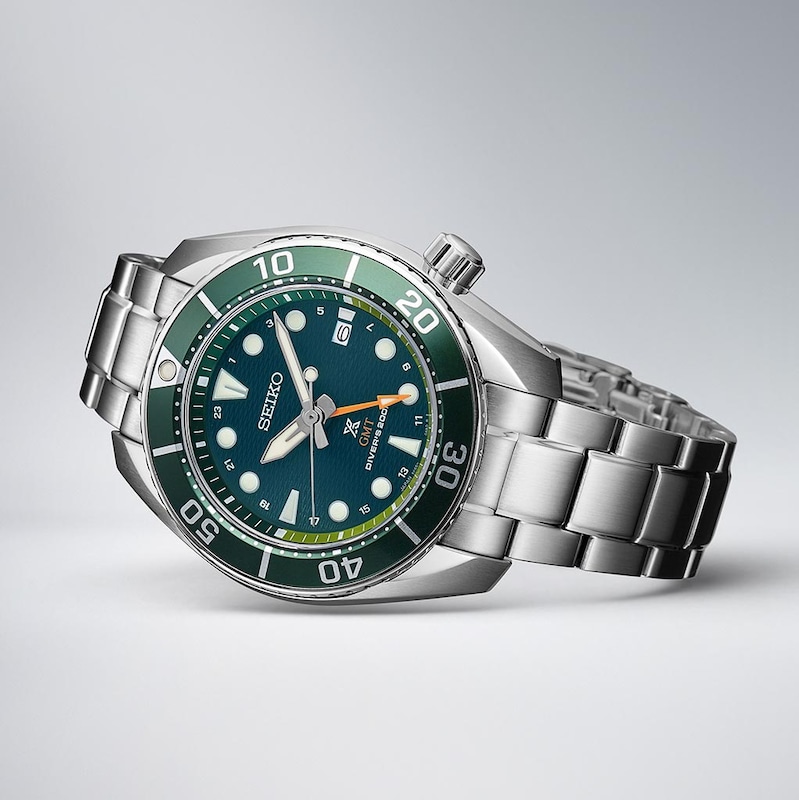 Seiko Prospex Seascape 'SUMO' Solar GMT Diver Bracelet Watch
