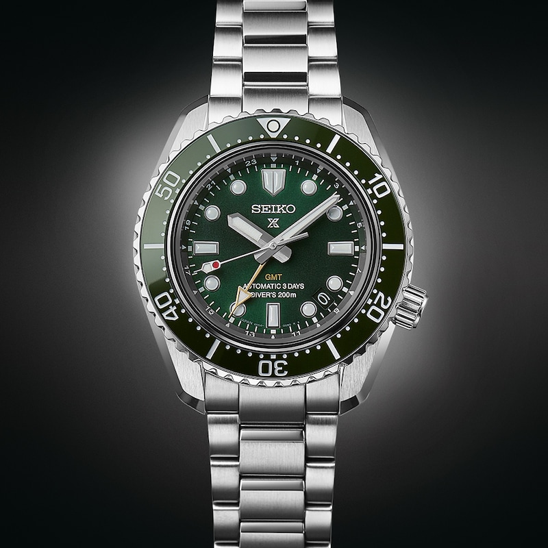 Main Image 2 of Seiko Prospex Marine Green GMT Bracelet Watch