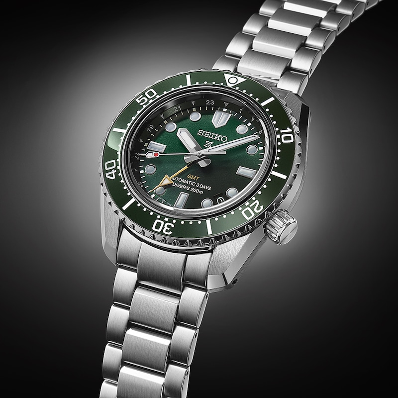 Main Image 3 of Seiko Prospex Marine Green GMT Bracelet Watch
