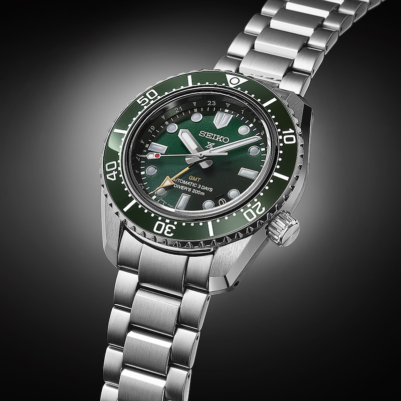 Seiko Prospex Marine Green GMT Bracelet Watch