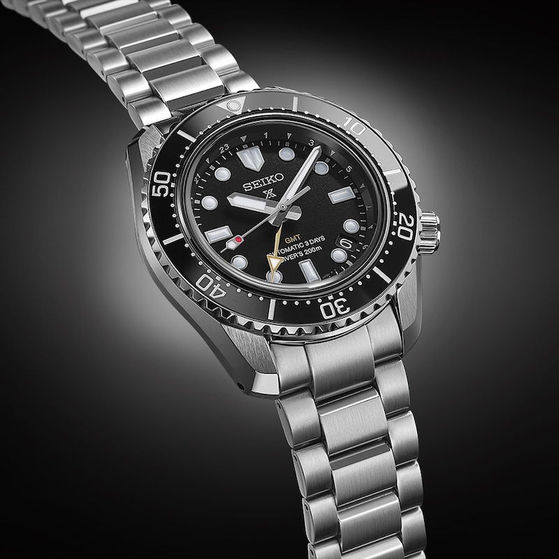 Seiko Prospex Dark Depths GMT Bracelet Watch