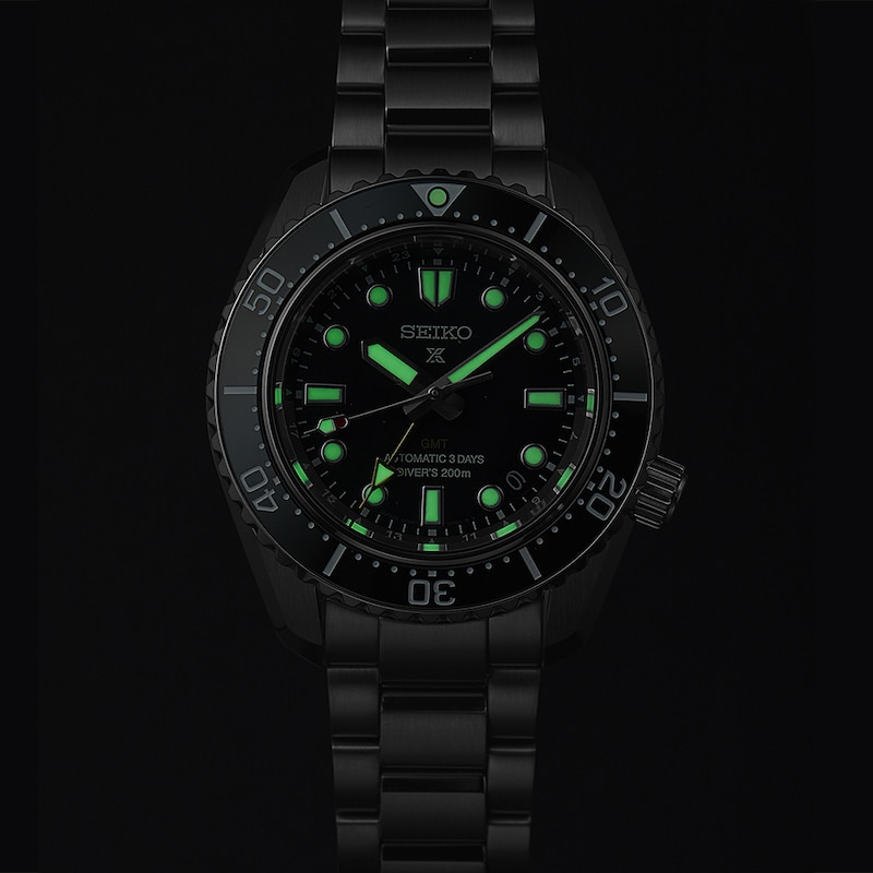 Seiko Prospex Dark Depths GMT Bracelet Watch