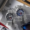 Thumbnail Image 3 of Seiko 5 Sports Black Grape GMT SKX Re-interpretation Watch