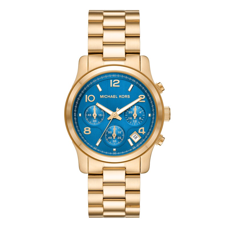 Ladies gold tone bracelet watch