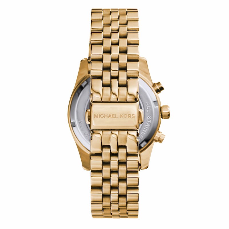 Main Image 2 of Michael Kors Lexington Gold Tone Stainless Steel Watch