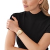Thumbnail Image 4 of Michael Kors Lexington Gold Tone Stainless Steel Watch