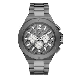 Michael Kors Men's Lennox Gunmetal Stainless Steel Watch
