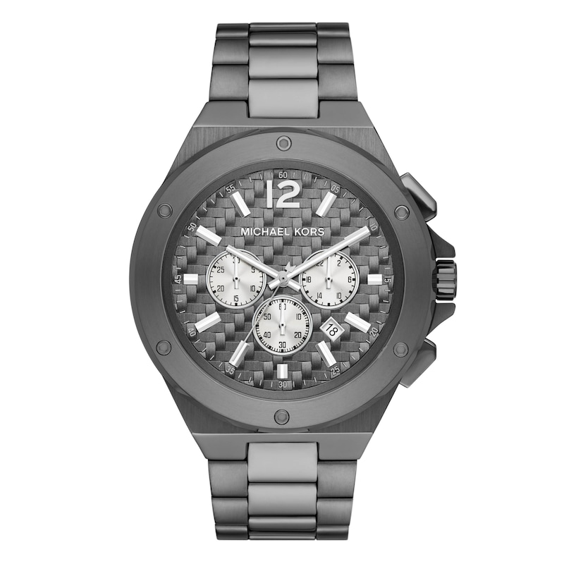 Michael Kors Lennox Men's Gunmetal Stainless Steel Watch