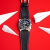 Thumbnail Image 2 of Bell & Ross BR 03-93 GMT Blue Leather Strap Watch
