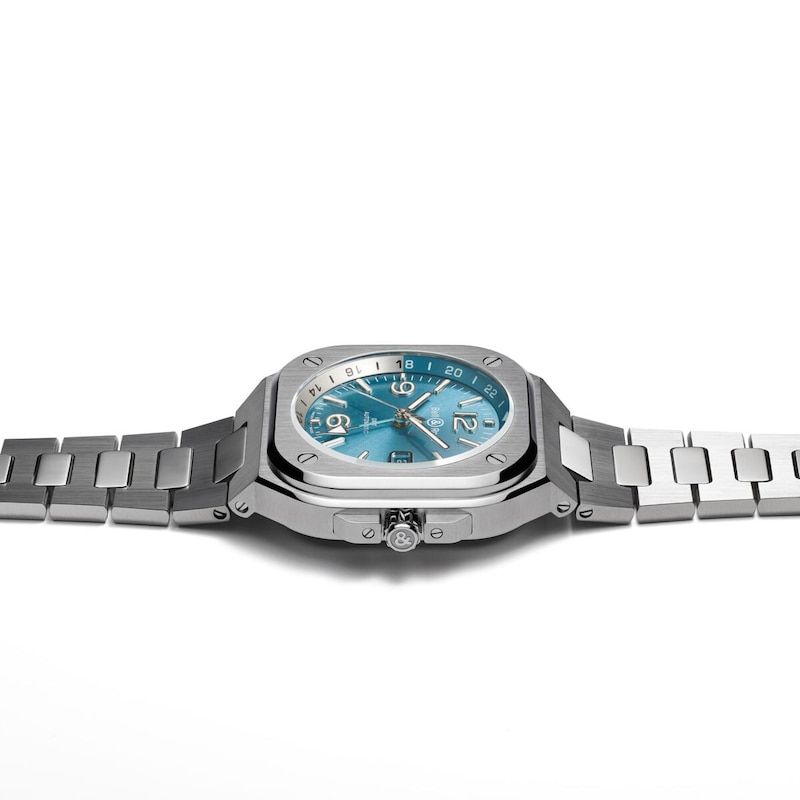 Bell & Ross BR 05 GMT Sky Blue Dial Bracelet Watch