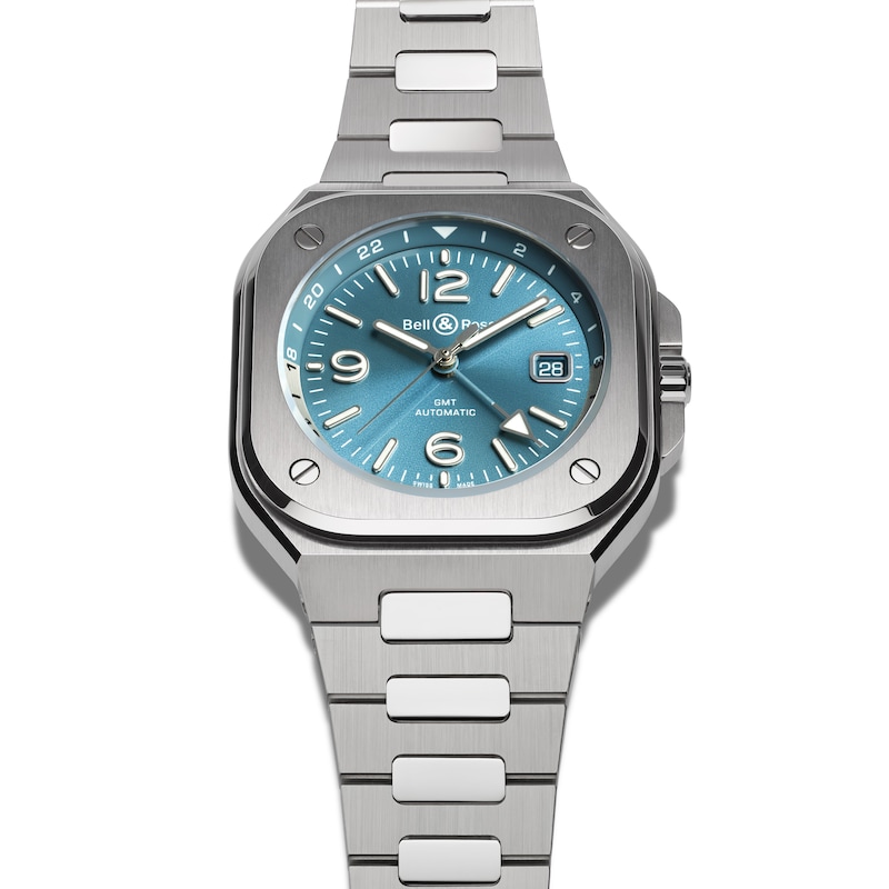 Main Image 5 of Bell & Ross BR 05 GMT Sky Blue Dial Bracelet Watch
