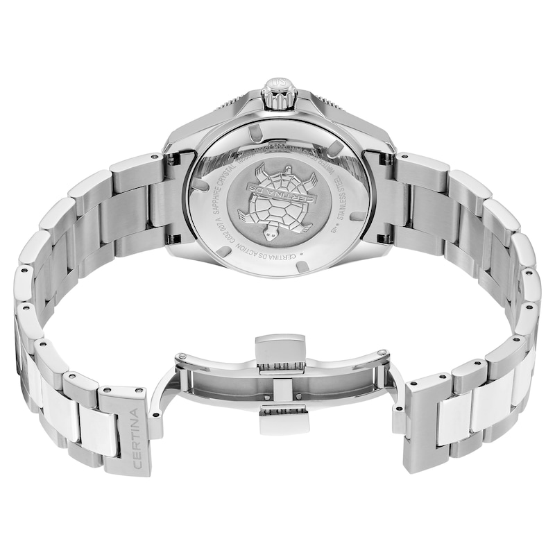 Certina DS Action Diver White Dial Bracelet Watch
