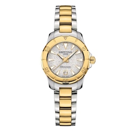 Certina DS Action Ladies' Two Tone Bracelet Watch