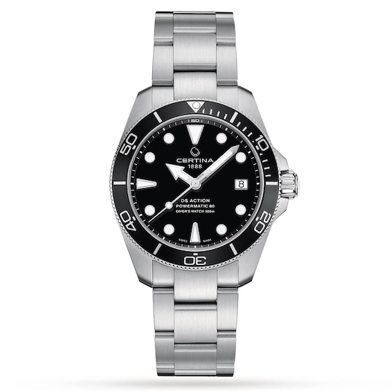 Certina DS Action Diver Stainless Steel Bracelet Watch