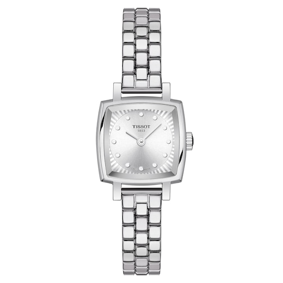 Tissot Lovely Ladies’ Square Case & Stainless Steel Bracelet Watch