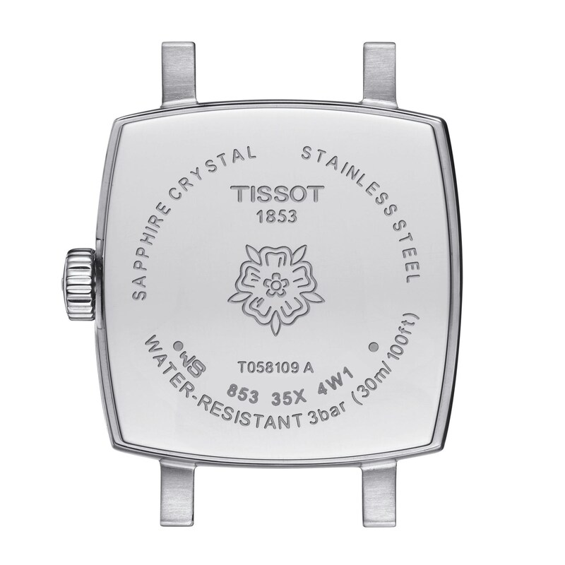 Tissot Lovely Ladies' Square Case & Stainless Steel Bracelet Watch