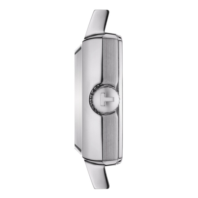 Tissot Lovely Ladies' Square Case & Stainless Steel Bracelet Watch