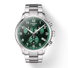Tissot Chrono XL Men's Green Dial & Stainless Steel Bracelet Watch