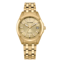 Citizen Eco-Drive Ladies' Gold-Tone Bracelet Watch