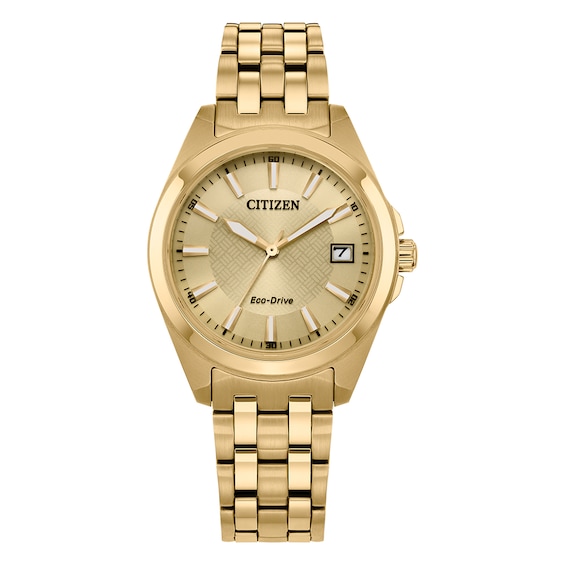 Citizen Eco-Drive Ladies’ Gold Tone Bracelet Watch