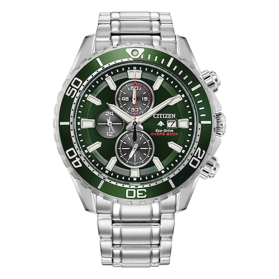 Men's Citizen Promaster Eco-Drive Chronograph Bracelet Watch
