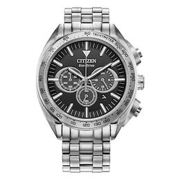 Citizen Eco-Drive Chronograph Stainless Steel Bracelet Watch