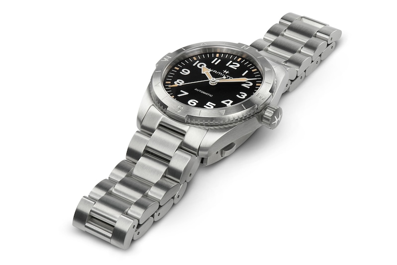Hamilton Khaki Field Expedition 37mm Black Dial & Stainless Steel Bracelet Watch