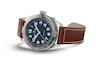 Thumbnail Image 1 of Hamilton Khaki Field Expedition Blue Dial & Brown Calfskin Leather Strap Watch