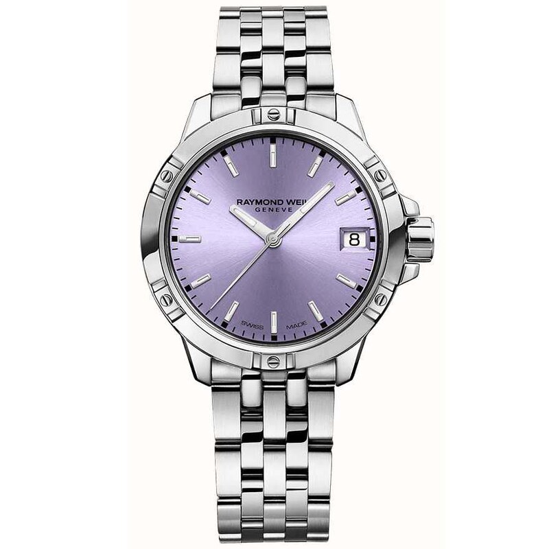 Raymond Weil Tango Ladies' Lavender Dial & Stainless Steel Watch