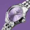 Thumbnail Image 4 of Raymond Weil Tango Ladies' Lavender Dial & Stainless Steel Watch