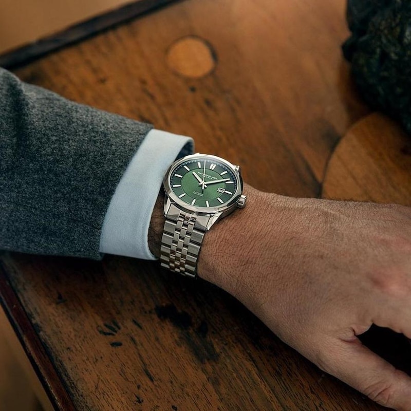 Raymond Weil Freelancer Men's Automatic Green Dial Bracelet Watch
